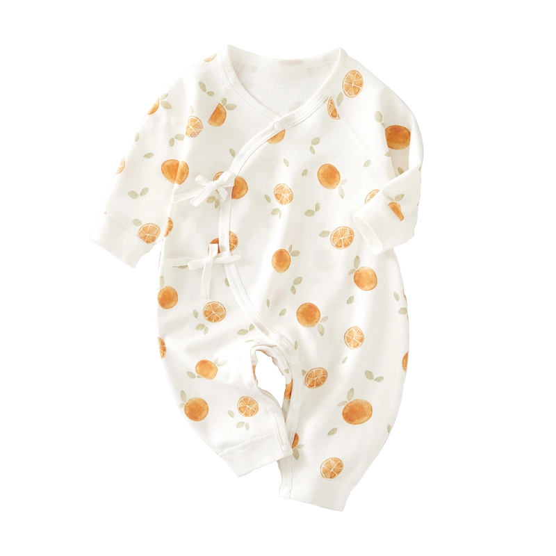 Babykleidung Body 100% Baumwolle Baby Weich Langarm Strampler gestrickt Baby Strampler-YZGM032 1