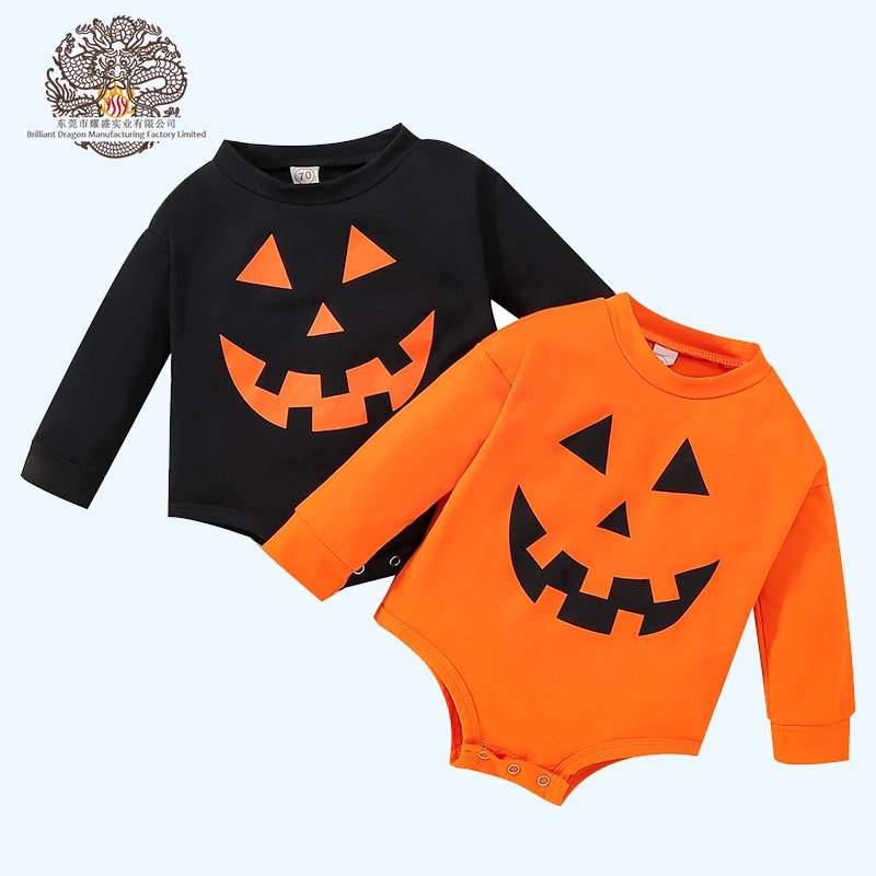 Langarm-Halloween-Strampler für Babys 1