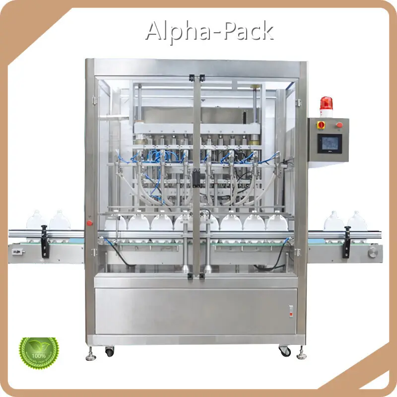Custom Automatic Servo Driven Piston Pump Filling Machine Alpha-Pack 1