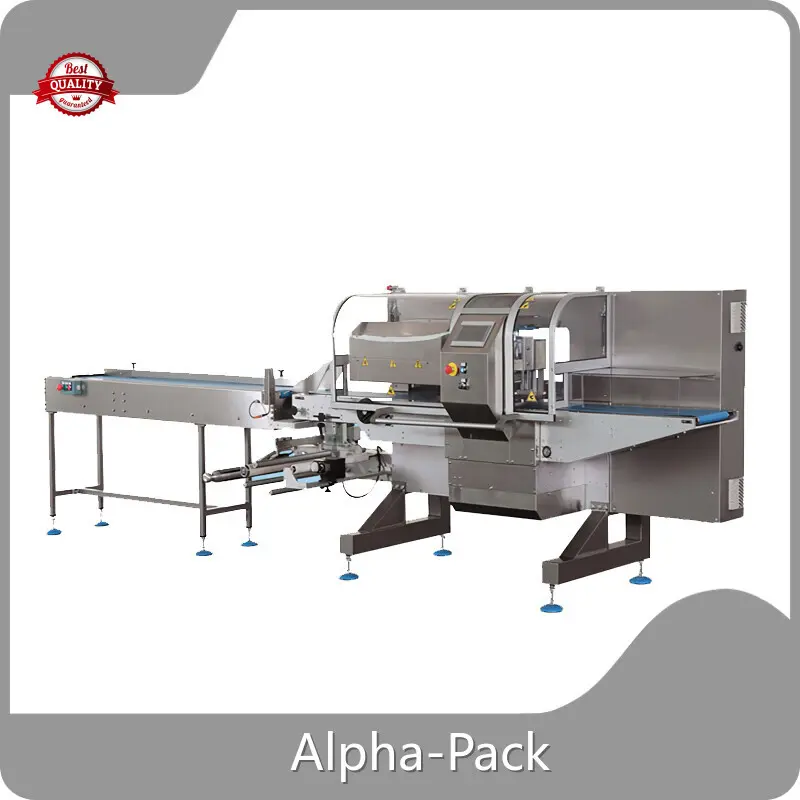 Bottom Film Type Flow Wrapping Machine Alpha-Pack, 1