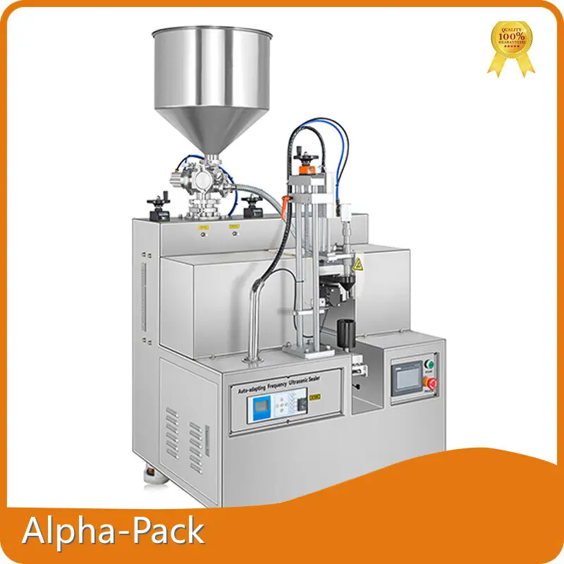 Ultrasonic Plastic Tube Sealing Machine - - Alpha-Pack 1
