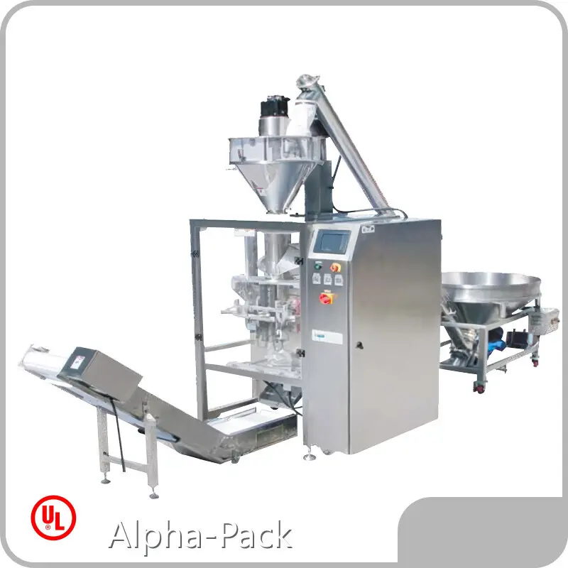 Hotvertical Form Fill and Seal Packaging Machines Alpha-Pack Brand 1