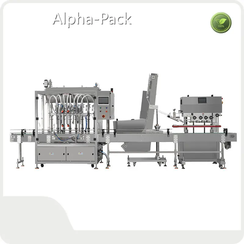 Automatic Rotor Lobe Pump Filling Machine Alpha-Pack Manufacture 1