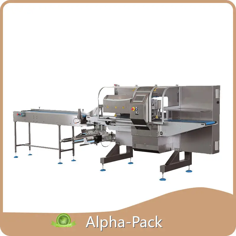 Horizontal Flow Pack Wrapping Machine Alpha-Pack Company 1