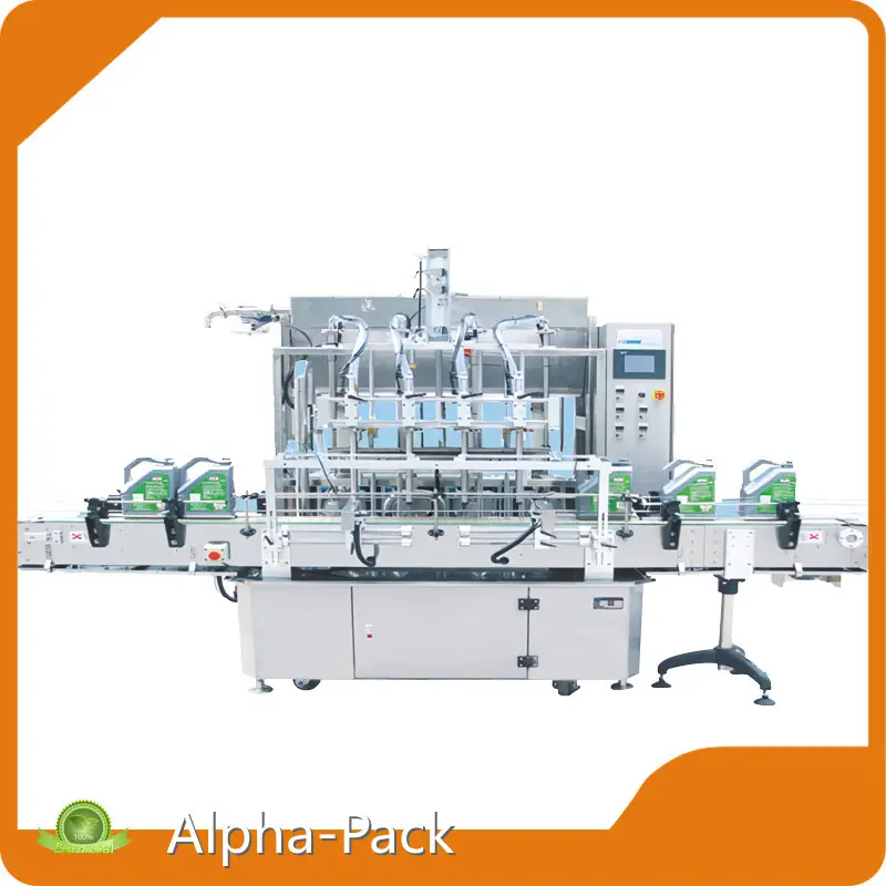 OEM Automatic Rotor Lobe Pump Filling Machine Alpha-Pack 1