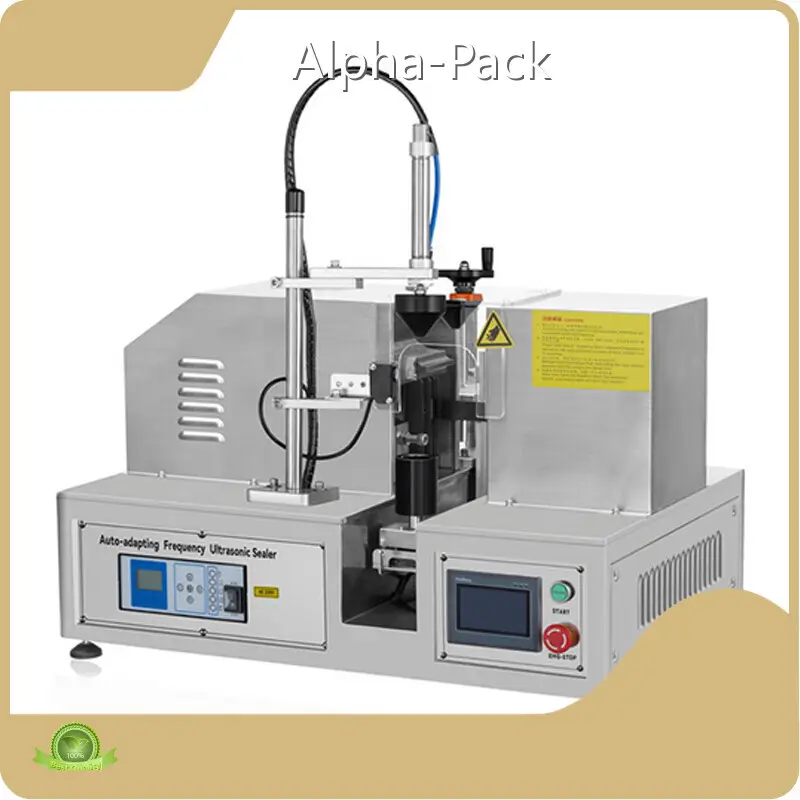 Ultrasonic Plastic Tube Sealing Machine by Alpha-Pack 1