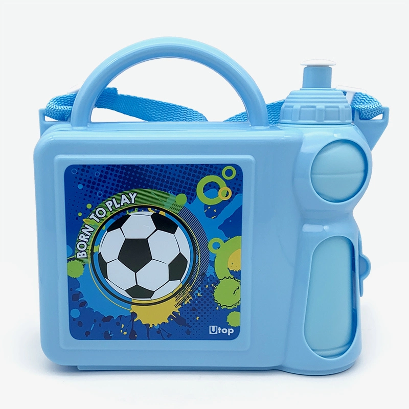 Boîte à lunch 1050 ml et combinaison de bouteille d'eau avec poignée (46071) 1