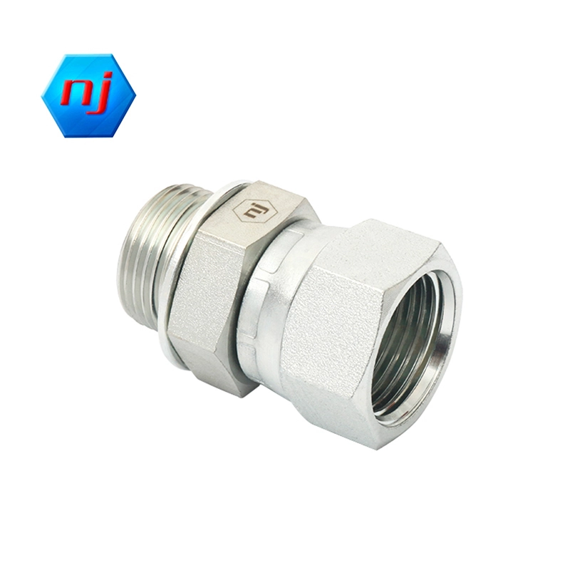 Bsp Hose Connector Cr 3+ Zinc Plating G1/8 - G1 1/2 NJ 3