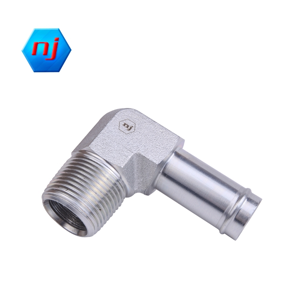 Conector de manguera - Adaptador hidráulico de codo de 90° NPT macho 4501 1