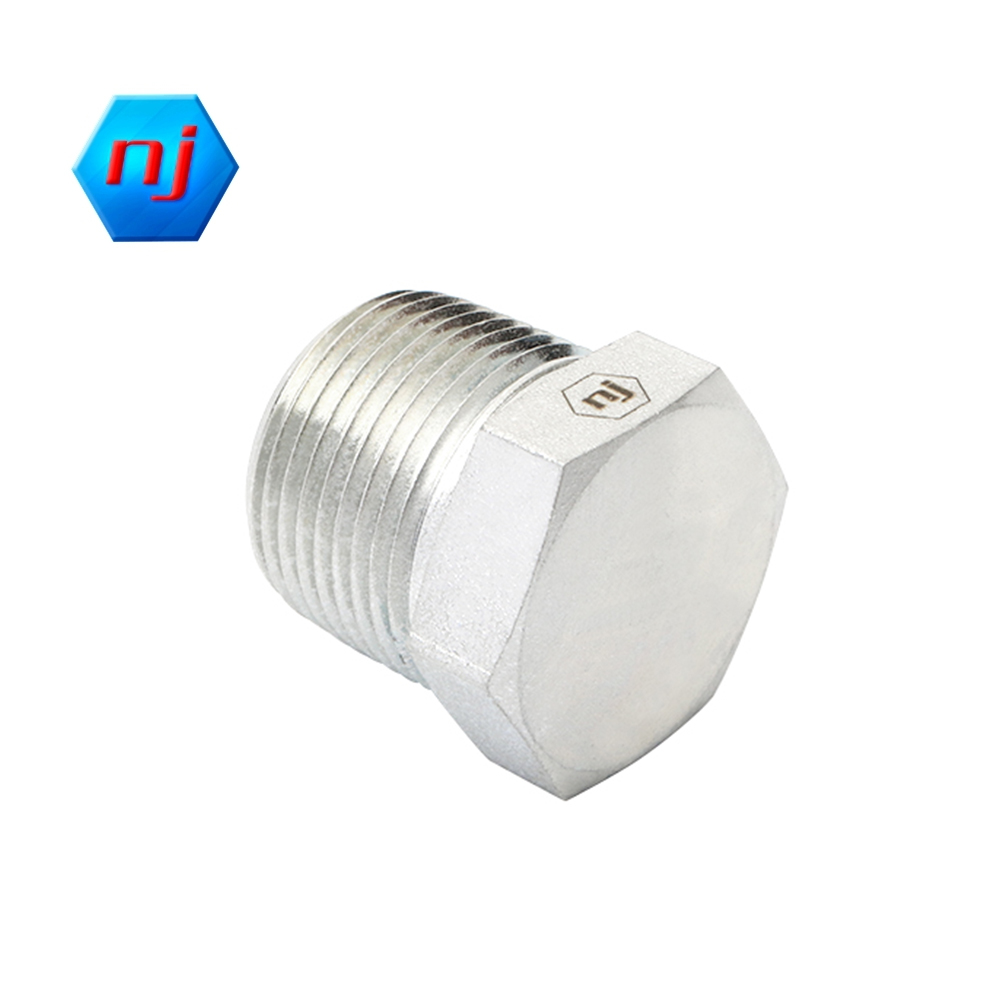 Adaptateur hydraulique de bouchon de tuyau hexagonal externe 5406-P 3