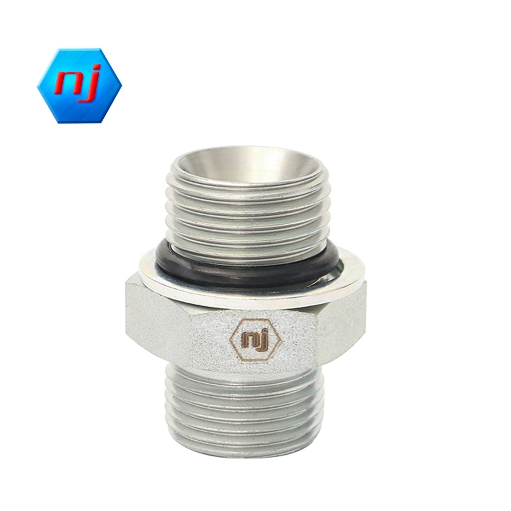 Adaptador hidráulico ORFS macho O-RING/BSP macho O-RING 1FG 1