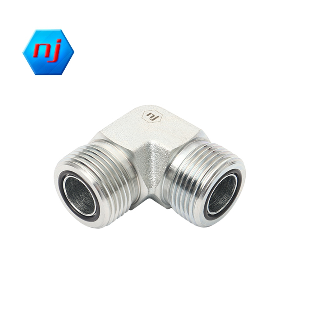Npt Hose Fittings Thread Type 1: Male ORFS Thread Type 2: Male ORFS NJ MFS-MFS 90° 3