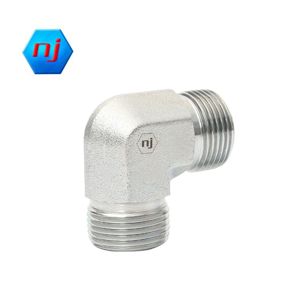 Npt Hose Fittings Thread Type 1: Male ORFS Thread Type 2: Male ORFS NJ MFS-MFS 90° 2