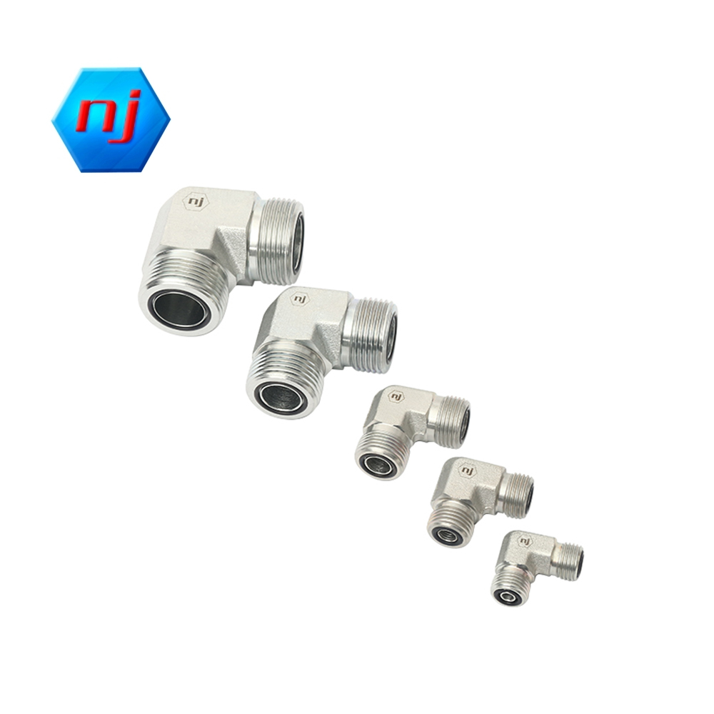 Npt Hose Fittings Thread Type 1: Male ORFS Thread Type 2: Male ORFS NJ MFS-MFS 90° 4