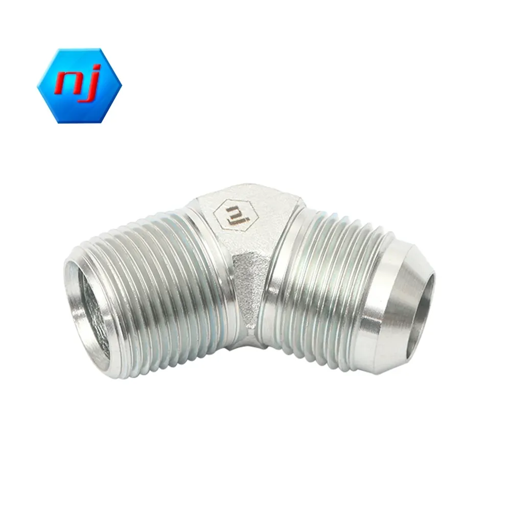 NPT-Klemmverschraubung NJ Marke 2503 Serie Cr 3+ Verzinkung 2