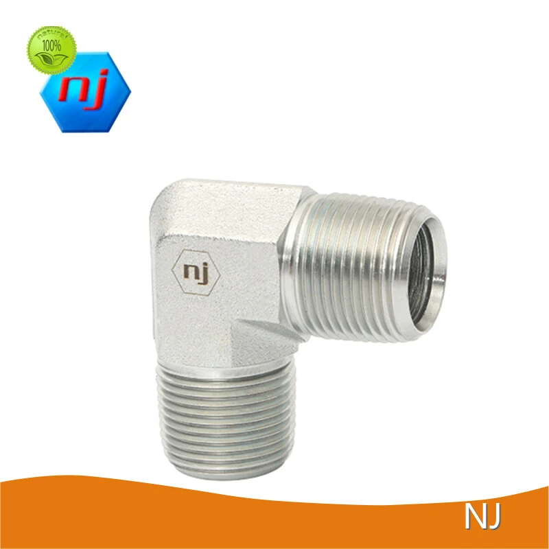 NJ SAE 070220 Thread 1 Type: Male NPT Thread 2 Type: Male NPT Metal Pipe Adapter 1