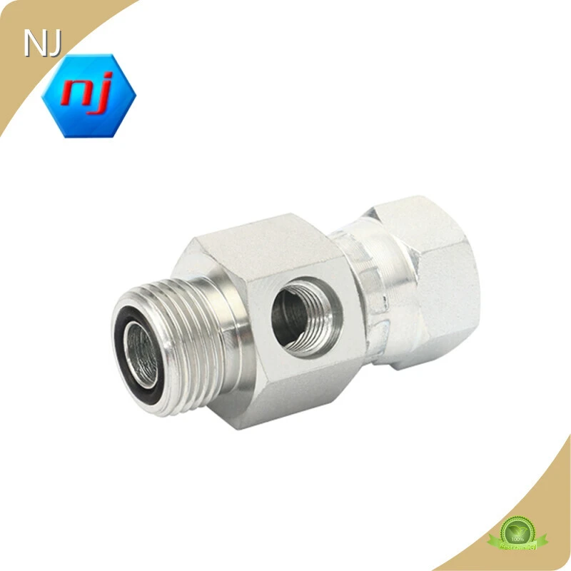 Sae 4 Hydraulic Fittings Carbon Steel MFS-FFSS-FORB Straight NJ Brand 1