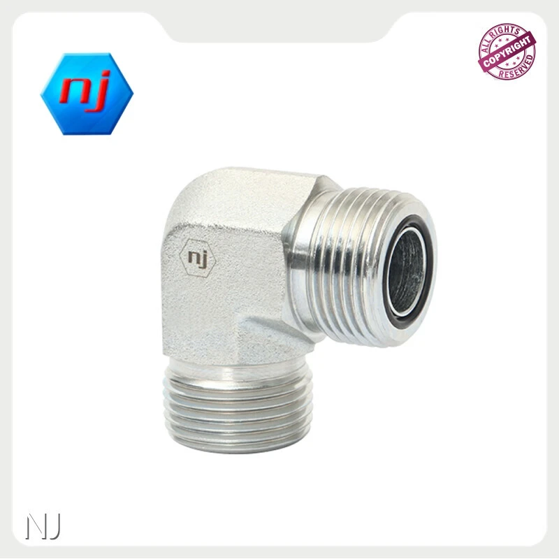 Npt Hose Fittings Thread Type 1: Male ORFS Thread Type 2: Male ORFS NJ MFS-MFS 90° 1