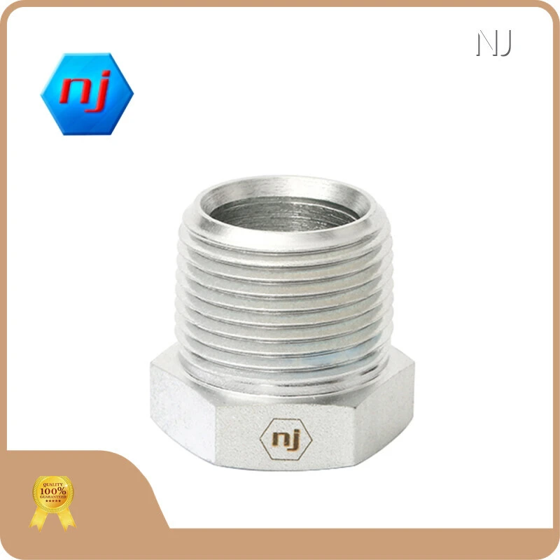 Hydraulic Hose Adapter Fittings NJ Brand 1/8”-2” Plug 1