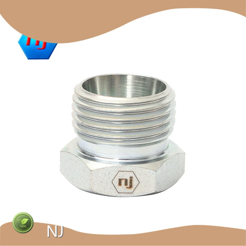 Stainless Steel Pipe Fittings Metric Adapters NJ Brand Forged 1