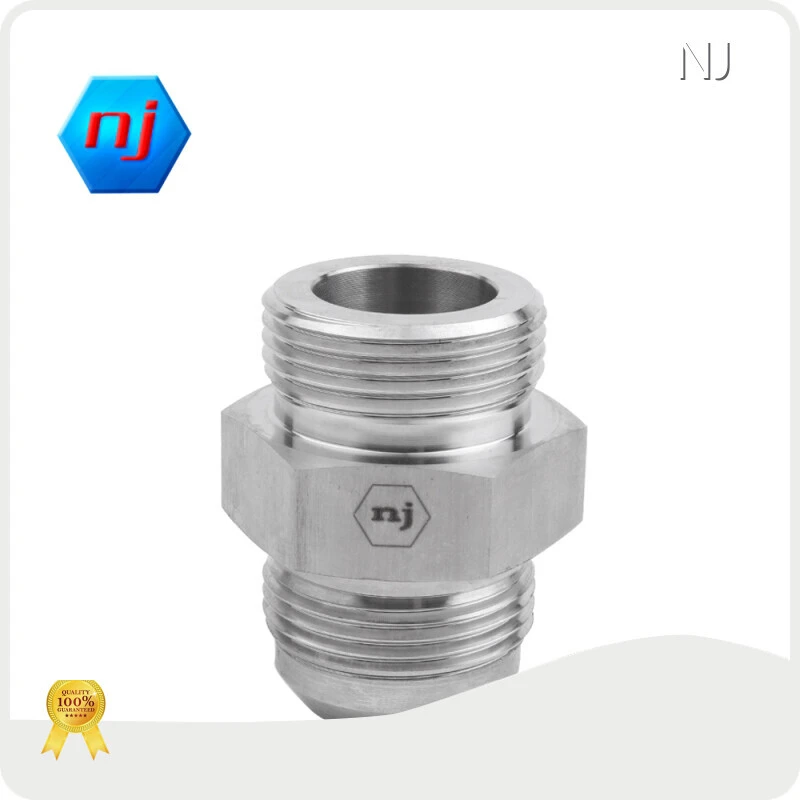 Stainless Steel Flange Adapter Straight NJ Brand Forged 1