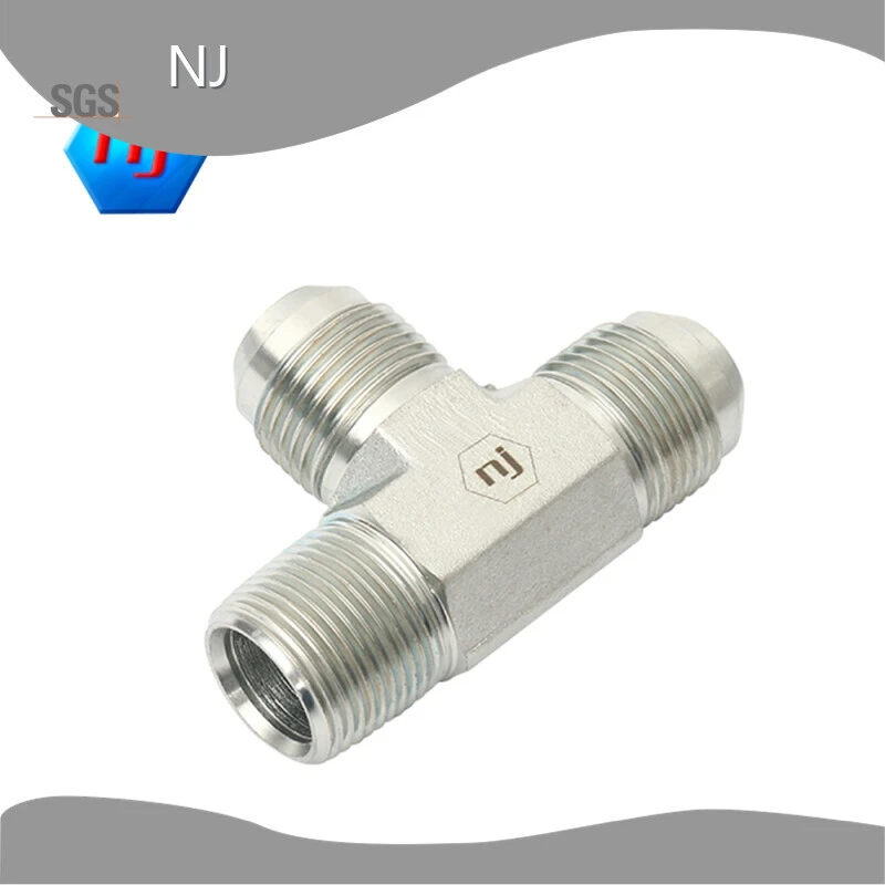 Barbed Air Hose Fittings SAE 070220 Carbon Steel NJ Brand 1