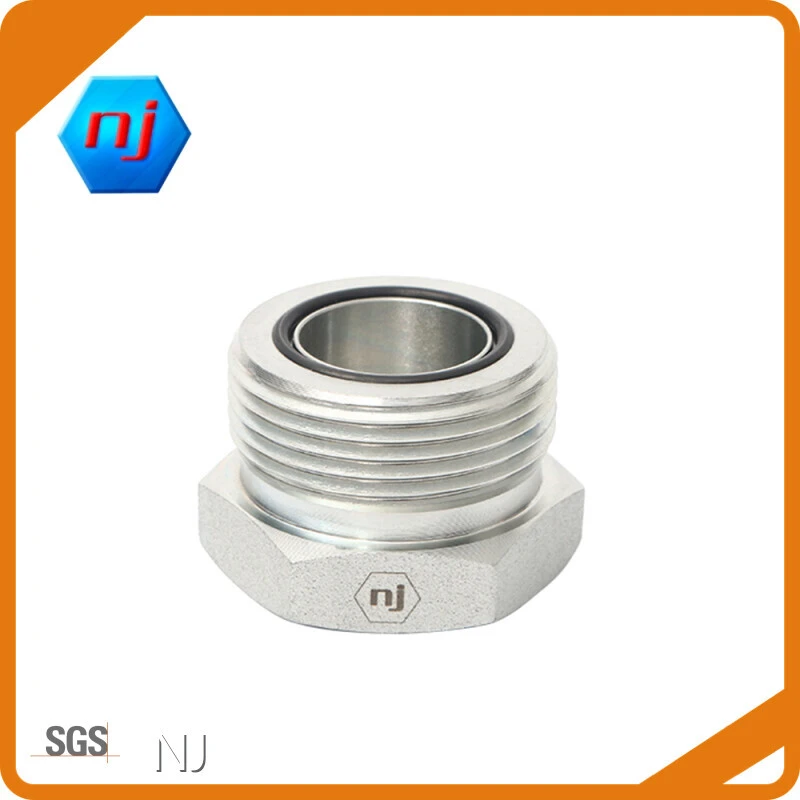 Quality NJ Brand Carbon Steel MALE ORFS PLUG Hydraulic Adapter Fittings 1