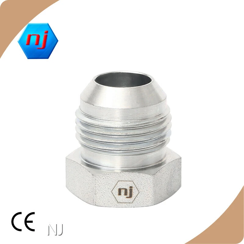 Reusable Hydraulic Hose Fittings NJ Brand Thread 1 Type: Male JIC SAE 070109 Forged Manufacture 1
