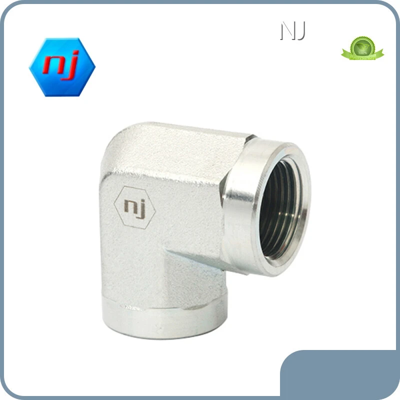 OEM Stainless Steel Faucet Adapter NJ FP-FP 90° 1