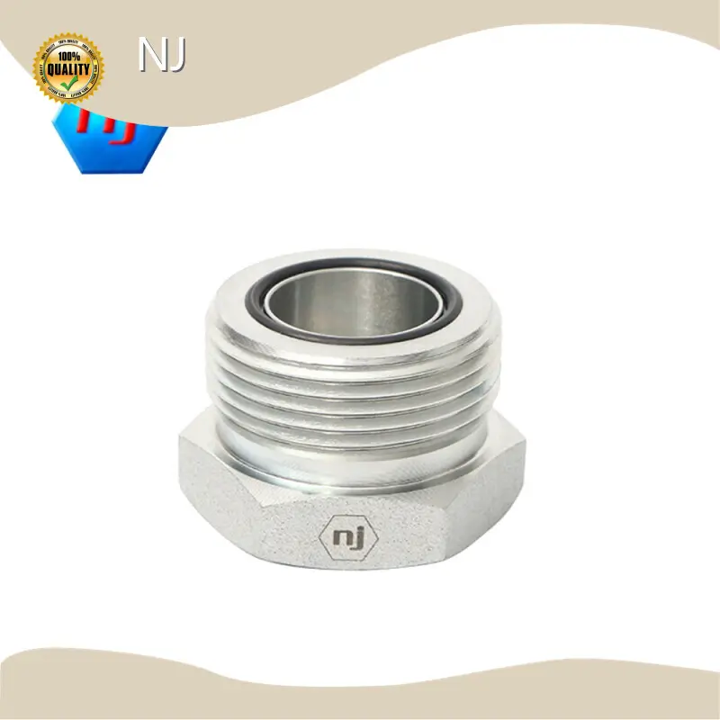 Marca MASCULINA del ENCHUFE ORFS del ENCHUFE de ORFS del galvanizado del Cr 3+ de las colocaciones del tubo del sello de la cara del anillo o 1