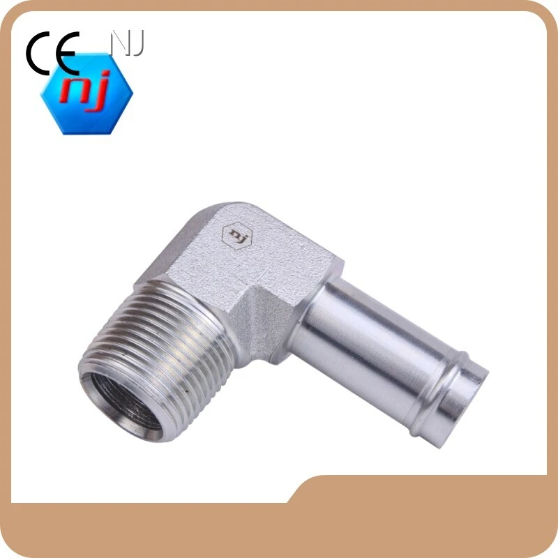 NJ Brand Bsp Male to Male Adapter Elbow 1