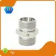 Connecteur de tuyau hydraulique chaud M12 - M42 Cr 3+ zingage marque NJ 1