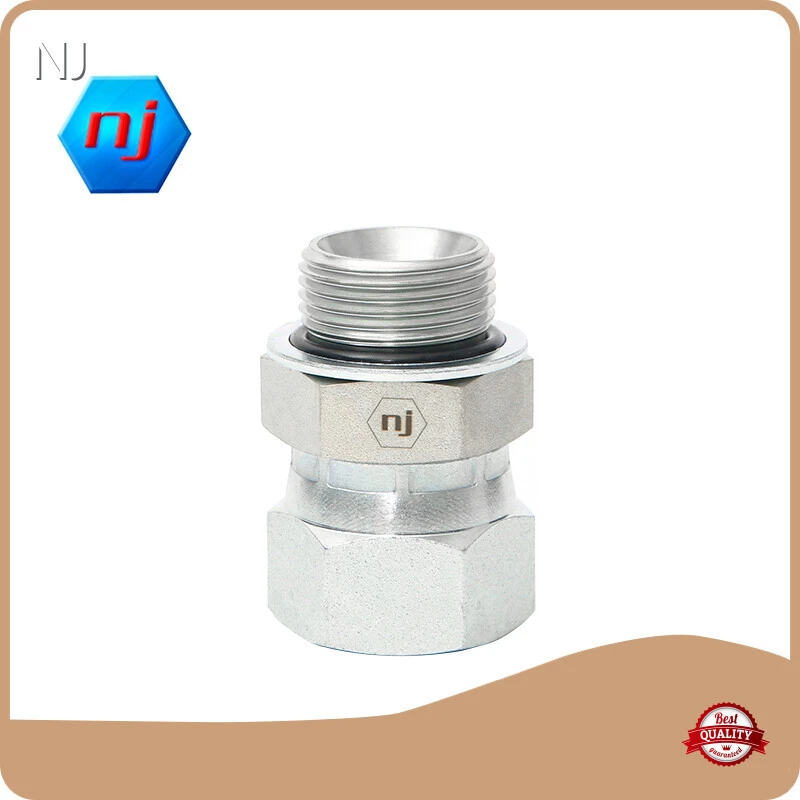 Bsp Hose Connector Cr 3+ Zinc Plating G1/8 - G1 1/2 NJ 1