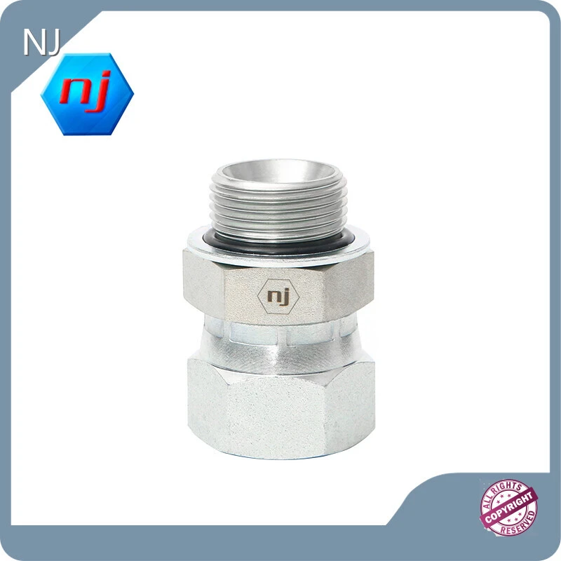Stainless Steel Fittings NJ Brand 2GJ Series G1/8 - G1 1/2 BSP Male O-ring /JIC Female 74° Seat Adapters Manufacture 1