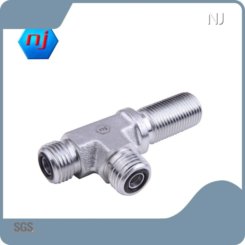 Metal Hose Adapter Carbon Steel Cr3+ Zinc Plating 1