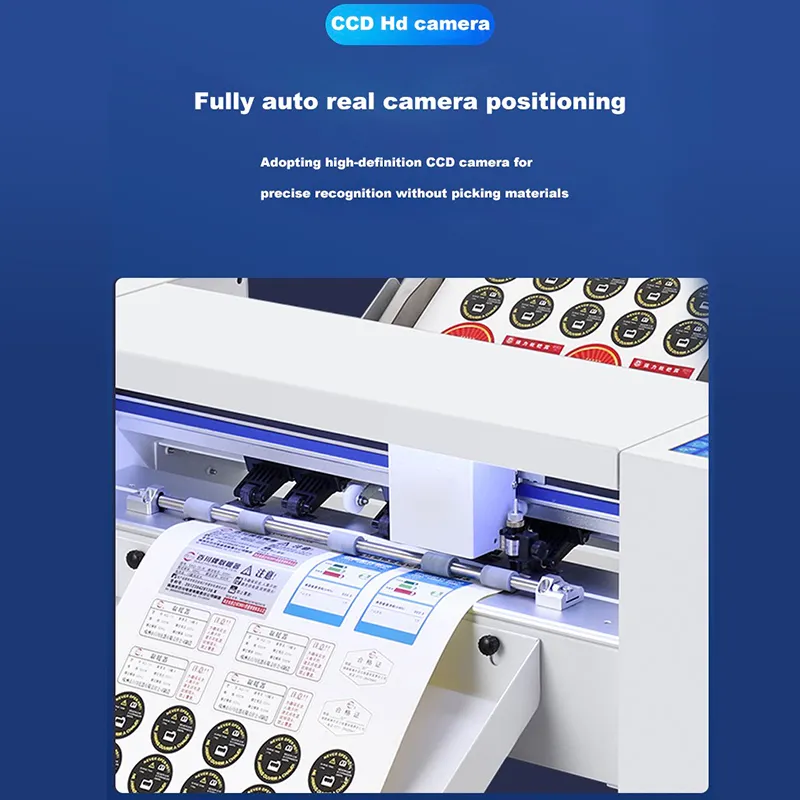 Label Plotter Machine Auto Feeding Sheet Label Cutter 800 Mm/S (10 -800mm /s) Brand HKL-350 4
