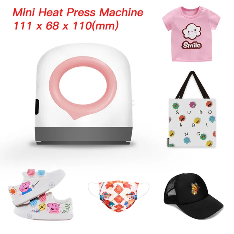 Heat Press Machine Mini with Base Size 128x88x123mm 220V - 230V / 60Hz 9