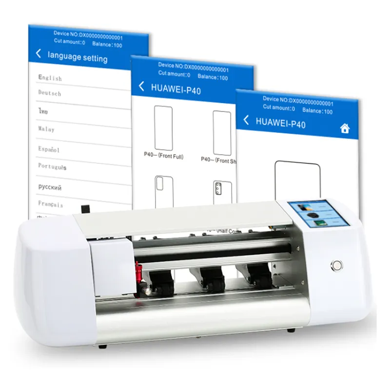 High End Mobile Phone Screen Protector Cutting Machine Supply 5