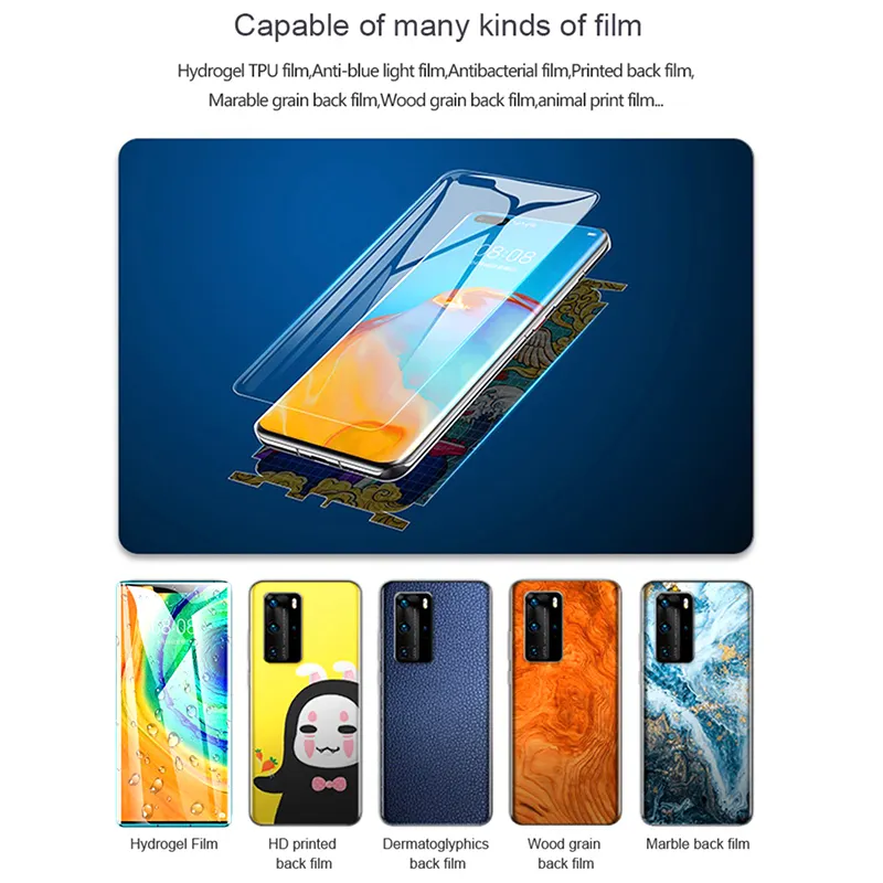 High End Mobile Phone Screen Protector Cutting Machine Supply 9