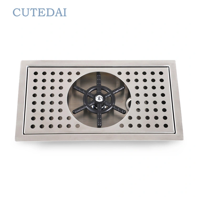 ปรับแต่ง OEM ODM ที่ล้างกระจกอ่างล้างจานโลหะพร้อมถาด 1