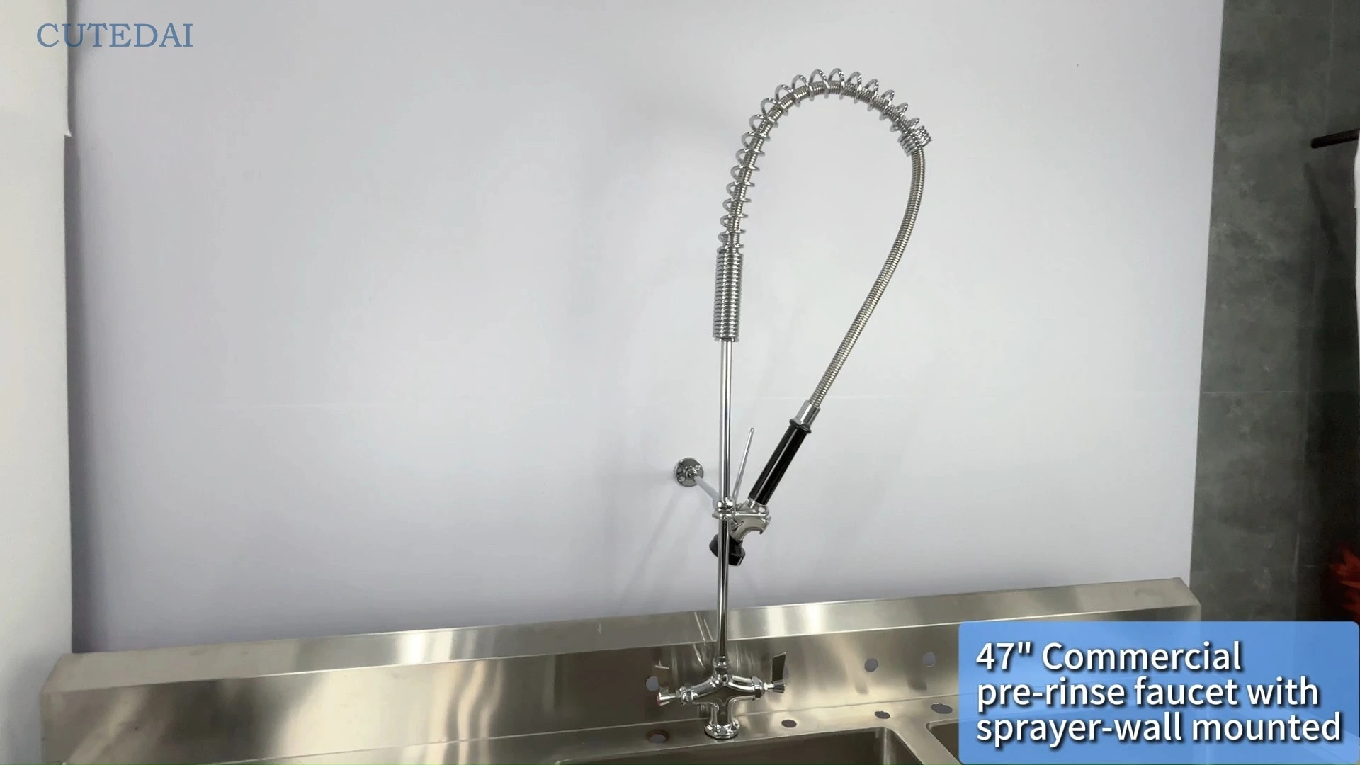 친환경 황동 사전 헹굼 분무기 추가형 스윙 포트 필러 수도꼭지, 상업용 주방, 호텔, 산업 디자인 스타일 1