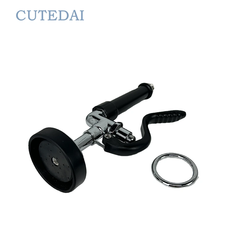 Peça de reposição de torneira válvula de pulverizador de pré-enxágue de latão cromado para torneiras de pia de cozinha 1