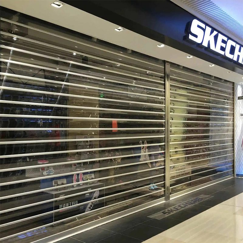 Cheap Price Transparent Polycarbonate Rolling shutter  PC-100 1