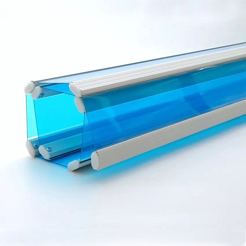 PC150 | Transparent Rolling Door Slat | Clear View Polycarbonate Shutter Panel 1