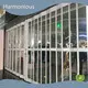 Collapsible Sliding Door 1.5mm~2.0mm Manual 4.5mwith Custom Services 1