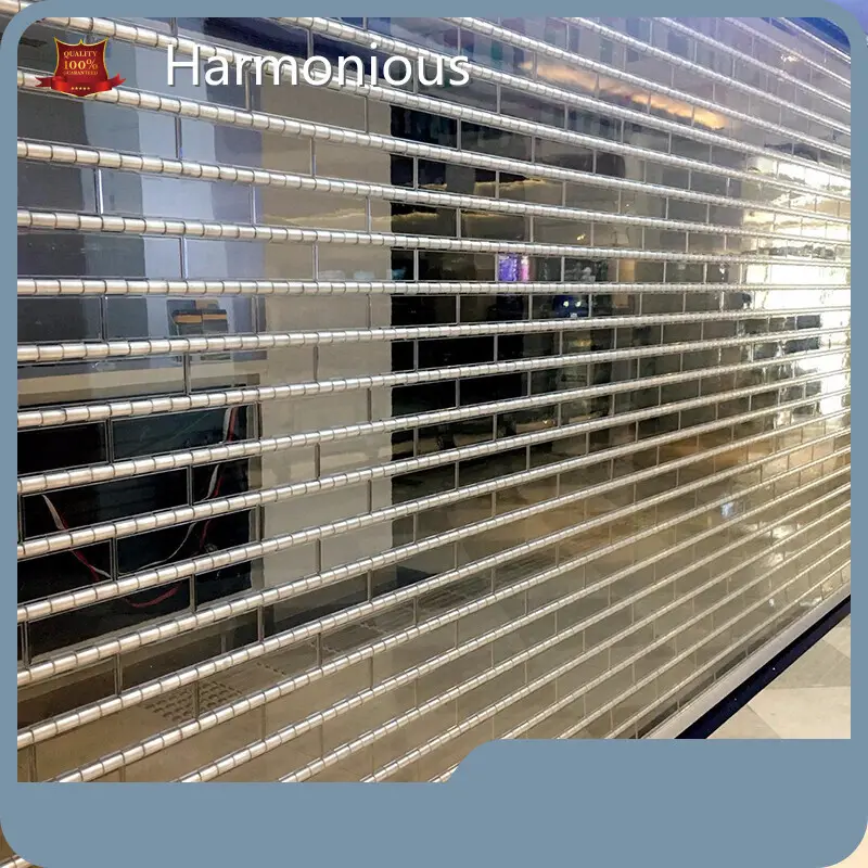 Transparent Polycarbonate Roller Shutter Plywood Box Or Cardboard and Foamfactory 1