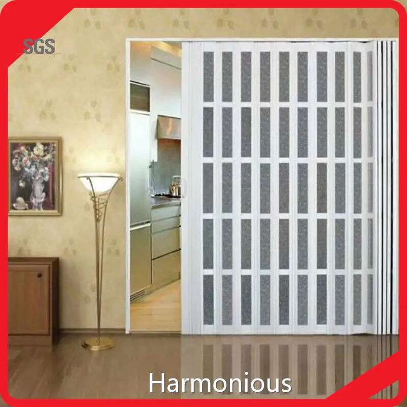Folding Shutter Door Horizontal Direction PVC/Aliminum Alloylatest Design 1