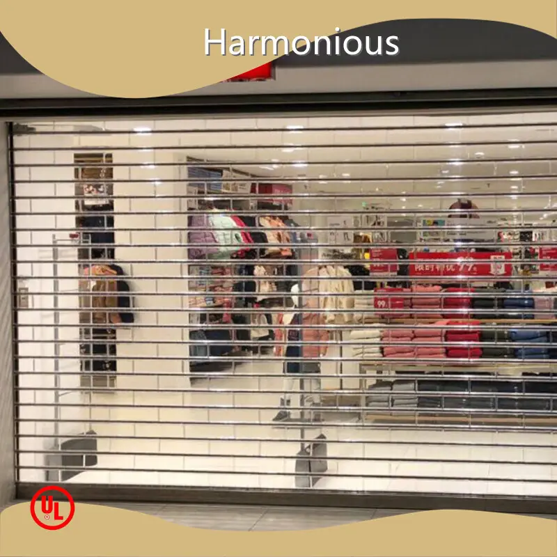 Polycarbonate Roll Up Door 5KG/sqm PC Slathigh Qualtiy 1