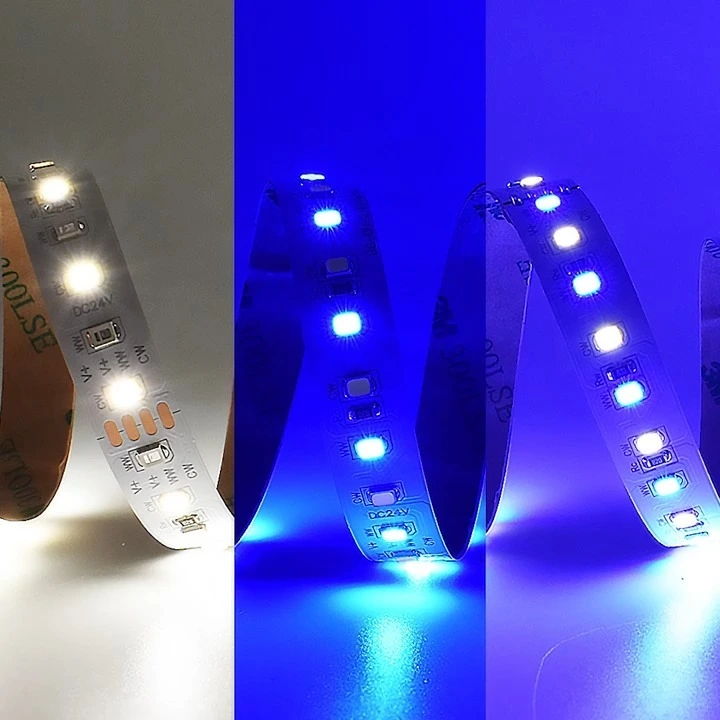 WW+CW SMD2835 120LEDs LED Strip Light  VH-244-2835-600 1