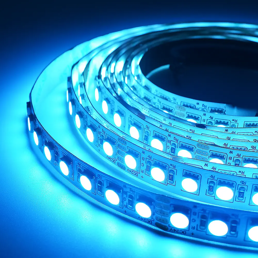 Hot Landscape Lighting Around Pool Blue and White Colors VH Smart Lighting Brand 4